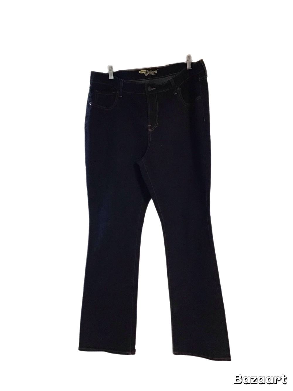 Old Navy Women's Dark Navy Flare Jeans